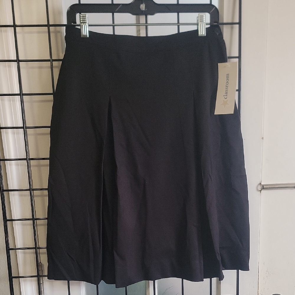 Ellos Classic Black A-Line Skirt